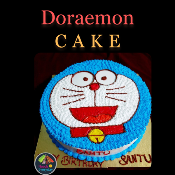 Homemade Doraemon Cake In Meherpur