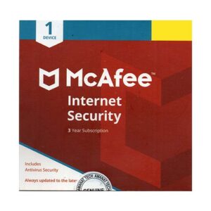 Mcafee Internet Security 1 User 3 Year BD