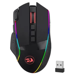 1. Wireless Freedom 2. Customizable RGB Backlighting 3. 9 Programmable Buttons 4. Adjustable DPI Precision 5. Ergonomic Design