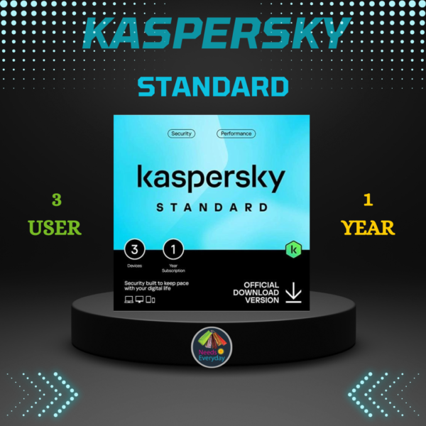 Kaspersky Standard 3 Device 1 Year