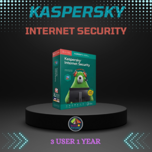 Kaspersky internet security 3 User 1 Year